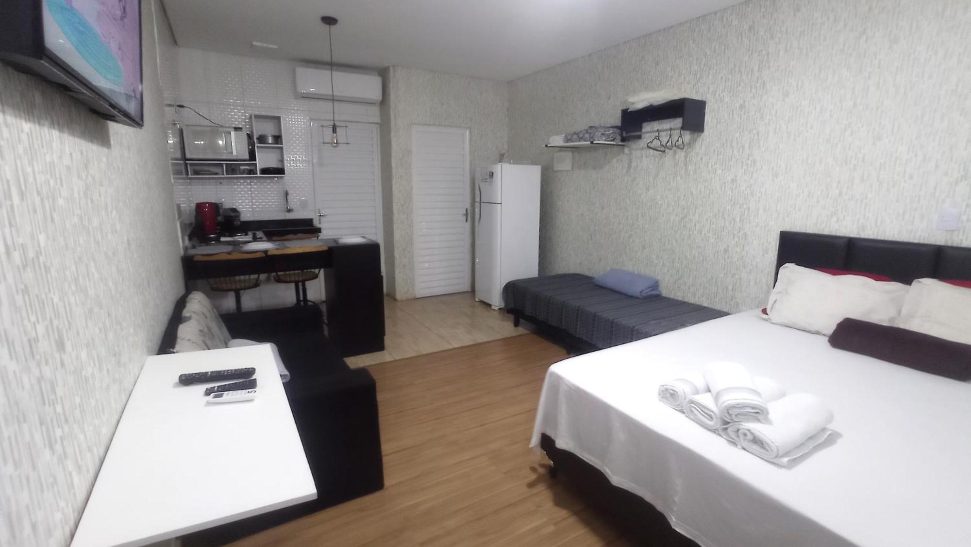 Apartment Aparts Com Cozinha E Banheiro Privativo Piscina Aquecida