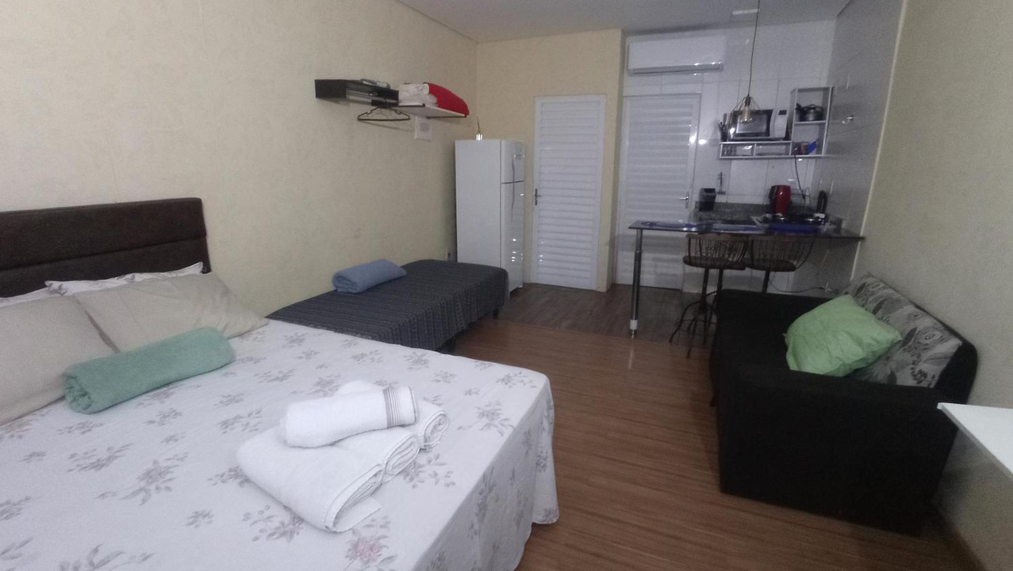 Apartment Aparts Com Cozinha E Banheiro Privativo Piscina Aquecida *